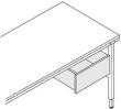 ROCHOLZ Stahl-Schublade B460xT490xH200mm Produktbild