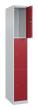 C+P Schließfachschrank Classic PLUS, 3 Fächer, 1850x300x500mm, 7035/3003 Produktbild