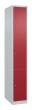 C+P Schließfachschrank Classic PLUS, 3 Fächer, 1850x300x500mm, 7035/3003 Produktbild img2 S