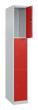 C+P Schließfachschrank Classic PLUS, 3 Fächer, 1850x300x500mm, 7035/3020 Produktbild