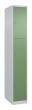 C+P Schließfachschrank Classic PLUS, 3 Fächer, 1850x300x500mm, 7035/6011 Produktbild img2 S