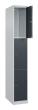 C+P Schließfachschrank Classic PLUS, 3 Fächer, 1850x300x500mm, 7035/7016 Produktbild