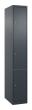 C+P Schließfachschrank Classic PLUS, 3 Fächer, 1850x300x500mm, 7016/7016 Produktbild img2 S