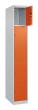 C+P Schließfachschrank Classic PLUS, 5 Fächer, 1850x300x500mm, 7035/2004 Produktbild