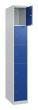 C+P Schließfachschrank Classic PLUS, 5 Fächer, 1850x300x500mm, 7035/5010 Produktbild
