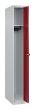 C+P Spind Classic PLUS, 1 Abteil, 1850x250x500mm, 7035/3003 Produktbild