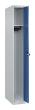 C+P Spind Classic PLUS, 1 Abteil, 1850x250x500mm, 7035/5023 Produktbild
