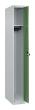 C+P Spind Classic PLUS, 1 Abteil, 1850x250x500mm, 7035/6011 Produktbild