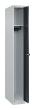 C+P Spind Classic PLUS, 1 Abteil, 1850x250x500mm, 7035/7016 Produktbild