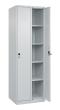C+P Wäsche-Spind Classic PLUS, 2 Abteile, 1850x600x500mm, 7035/7035 Produktbild img2 S
