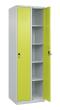 C+P Wäsche-Spind Classic PLUS, 2 Abteile, 1850x600x500mm, 7035/0024 Produktbild
