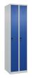 C+P Spind Classic PLUS, 2 Abteile, 1850x500x500mm, 7035/5010 Produktbild img2 S