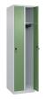 C+P Spind Classic PLUS, 2 Abteile, 1850x500x500mm, 7035/6011 Produktbild