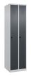 C+P Spind Classic PLUS, 2 Abteile, 1850x500x500mm, 7035/7016 Produktbild img2 S