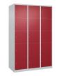 C+P Schließfachschrank Classic PLUS, 15 Fächer, 1850x1200x500mm, 7035/3003 Produktbild img3 S