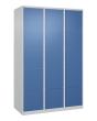 C+P Schließfachschrank Classic PLUS, 15 Fächer, 1850x1200x500mm, 7035/5023 Produktbild img3 S