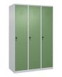 C+P Spind Classic PLUS, 3 Abteile, 1850x1200x500mm, 7035/6011 Produktbild img3 S