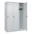 C+P Spind Classic PLUS, 3 Abteile, 1850x1200x500mm, 7035/7035 Produktbild img2 S