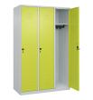 C+P Spind Classic PLUS, 3 Abteile, 1850x1200x500mm, 7035/0024 Produktbild img2 S