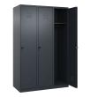 C+P Spind Classic PLUS, 3 Abteile, 1850x1200x500mm, 7016/7016 Produktbild img2 S