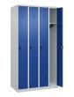 C+P Spind Classic PLUS, 4 Abteile, 1850x1000x500mm, 7035/5010 Produktbild