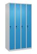 C+P Spind Classic PLUS, 4 Abteile, 1850x1000x500mm, 7035/5012 Produktbild img2 S
