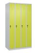 C+P Spind Classic PLUS, 4 Abteile, 1850x1000x500mm, 7035/0024 Produktbild img2 S