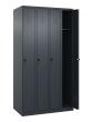 C+P Spind Classic PLUS, 4 Abteile, 1850x1000x500mm, 7016/7016 Produktbild
