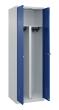 C+P PSA Doppel-Spind Classic PLUS, 2 Abteile, 1850x600x500mm, 7035/5010 Produktbild