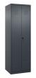 C+P Schwarz-Weiß-Spind Classic PLUS, 2 Abteile, 1850x600x500mm, 7016/7016 Produktbild img2 S