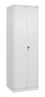 C+P Schwarz-Weiß-Spind Classic PLUS, 2 Abteile, 1850x600x500mm, 9016/9016 Produktbild img2 S