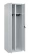 C+P Schwarz-Weiß-Spind Classic PLUS, 2 Abteile, 1850x600x500mm, 7035/7035 Produktbild