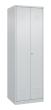 C+P Schwarz-Weiß-Spind Classic PLUS, 2 Abteile, 1850x600x500mm, 7035/7035 Produktbild img2 S