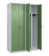 C+P PSA Doppel-Spind Classic PLUS, 4 Abteile, 1850x1200x500mm, 7035/6011 Produktbild