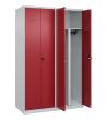 C+P PSA Doppel-Spind Classic PLUS, 4 Abteile, 1850x1200x500mm, 7035/3003 Produktbild