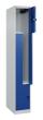 C+P Z-Spind Classic PLUS, 2 Fächer, 1850x300x500mm, 7035/5010 Produktbild