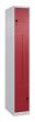 C+P Z-Spind Classic PLUS, 2 Fächer, 1850x300x500mm, 7035/3003 Produktbild img2 S