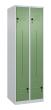 C+P Z-Spind Classic PLUS, 4 Fächer, 1850x600x500mm, 7035/6011 Produktbild img2 S
