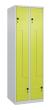 C+P Z-Spind Classic PLUS, 4 Fächer, 1850x600x500mm, 7035/0024 Produktbild img2 S