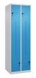 C+P Z-Spind Classic PLUS, 4 Fächer, 1850x600x500mm, 7035/5012 Produktbild img2 S