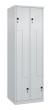 C+P Z-Spind Classic PLUS, 4 Fächer, 1850x600x500mm, 7035/7035 Produktbild img2 S
