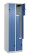 C+P Z-Spind Classic PLUS, 4 Fächer, 1850x600x500mm, 7035/5023 Produktbild img2 S