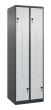 C+P Z-Spind Classic PLUS, 4 Fächer, 1850x600x500mm, 7016/7035 Produktbild img2 S