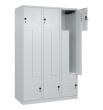 C+P Z-Spind Classic PLUS, 6 Fächer, 1850x1200x500mm, 7035/7035 Produktbild