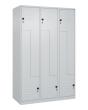 C+P Z-Spind Classic PLUS, 6 Fächer, 1850x1200x500mm, 7035/7035 Produktbild img2 S