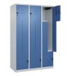 C+P Z-Spind Classic PLUS, 6 Fächer, 1850x1200x500mm, 7035/5023 Produktbild