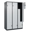 C+P Z-Spind Classic PLUS, 6 Fächer, 1850x1200x500mm, 7016/7035 Produktbild