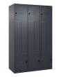C+P Z-Spind Classic PLUS, 6 Fächer, 1850x1200x500mm, 7016/7016 Produktbild img2 S