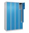 C+P Z-Spind Classic PLUS, 8 Fächer, 1850x1200x500mm, 7035/5012 Produktbild