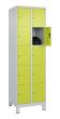 C+P Schließfachschrank Classic PLUS, Füße, 10 Fächer, 1950x600x500mm, 7035/0024 Produktbild